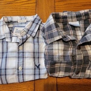 American Eagle Outfitters Shirt & Columbia Flannel Shirt